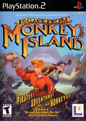 Escape from Monkey Island PS2 ROM