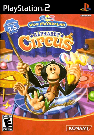 Konami Kids Playground: Alphabet Circus PS2 ROM