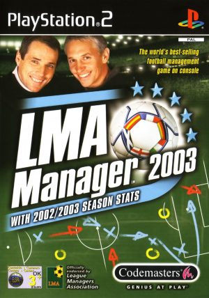 LMA Manager 2003 PS2 ROM