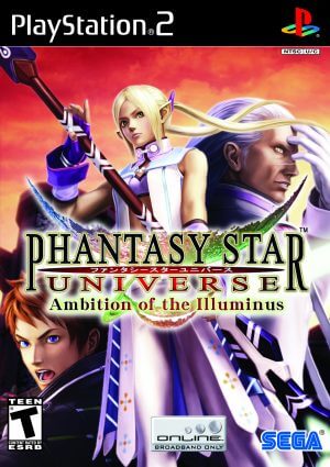 Phantasy Star Universe: Ambition of the Illuminus PS2 ROM