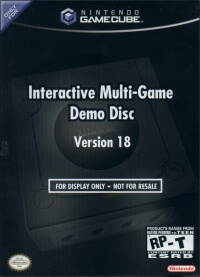 Interactive Multi-Game Demo Disc: Version 18 GameCube ROM