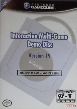 Interactive Multi-Game Demo Disc: Version 19 GameCube ROM