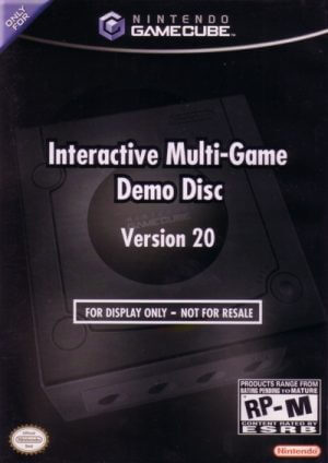 Interactive Multi-Game Demo Disc: Version 20 GameCube ROM