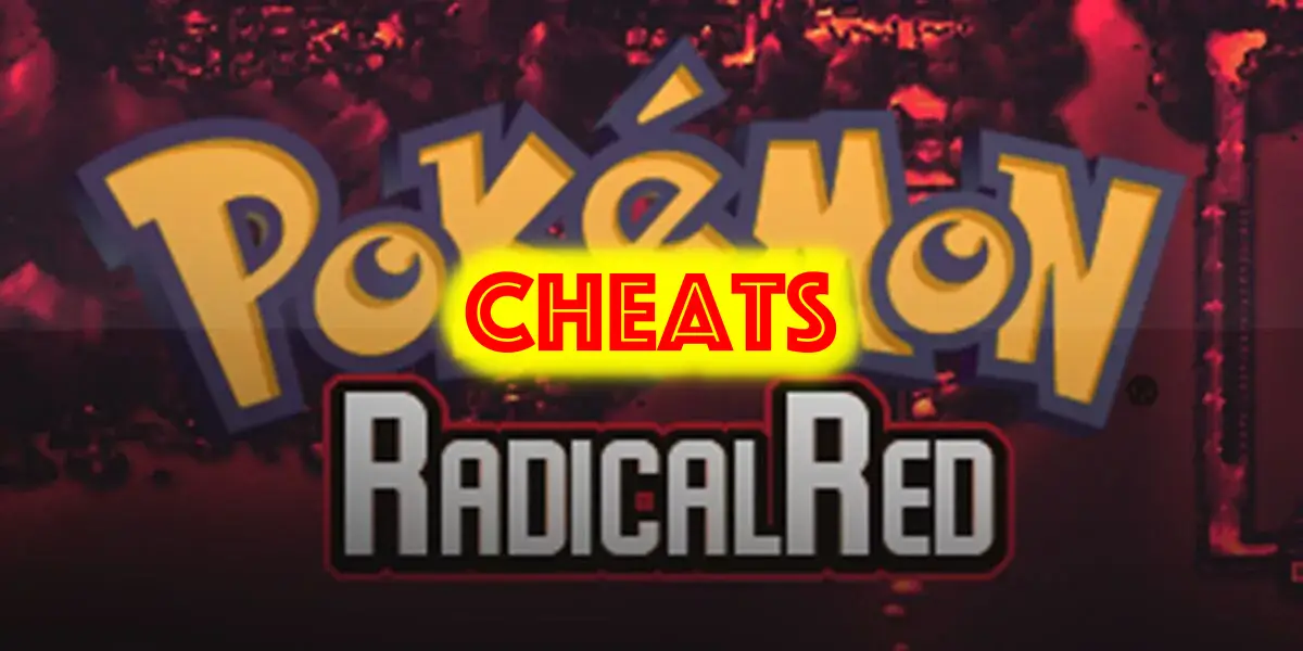 Pokemon Radical Red CheatCodes