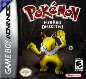 Pokemon FireRed Distorted GBA ROM