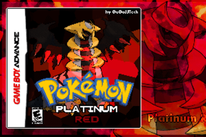 Pokemon Platinum Red & Blue Versions GBA ROM