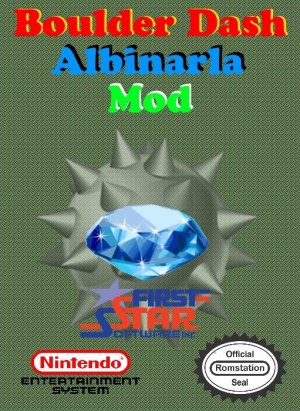 Boulder Dash – Albinarla Mod NES ROM