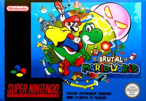 Brutal Mario World SNES ROM