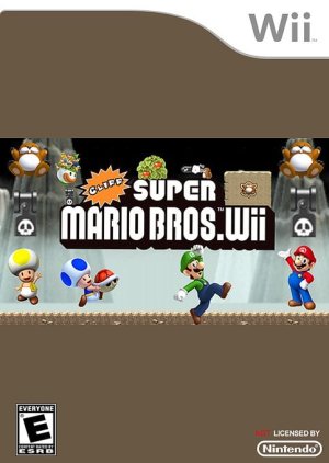 Cliff Super Mario Bros. Wii Nintendo Wii ROM