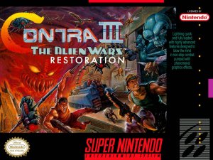 Contra III: The Alien Wars Restoration SNES ROM