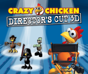 Crazy Chicken: Director's Cut 3D Nintendo 3DS ROM