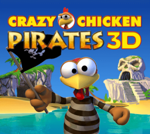 Crazy Chicken: Pirates 3D Nintendo 3DS ROM