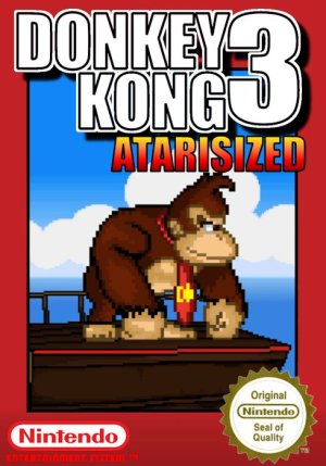 Donkey Kong 3 Atarisized NES ROM