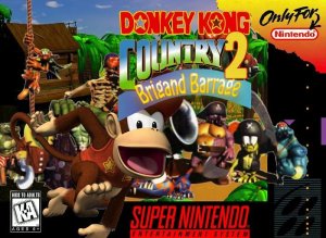 Donkey Kong Country 2 : Brigand Barrage SNES ROM