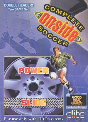 Double Header: Complete Onside Soccer and Power Slide 3do ROM