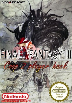 Final Fantasy III : Two Players Hack NES ROM