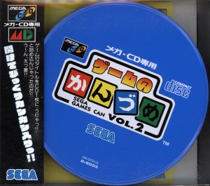 Game no Kanzume: Sega Games Can Vol. 2 Sega CD ROM