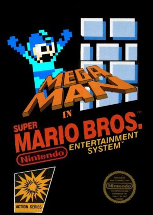 Mega Man in SMB1 NES ROM