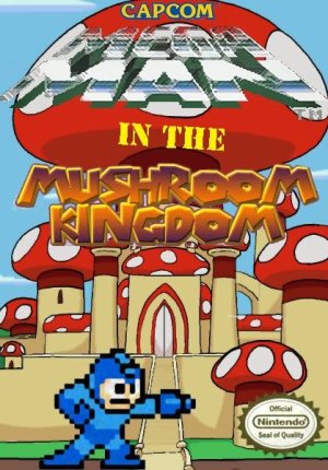 Megaman in the Mushroom Kingdom NES ROM