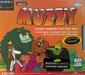 Muzzy: Learn French the Fun Way Philips CD-i ROM