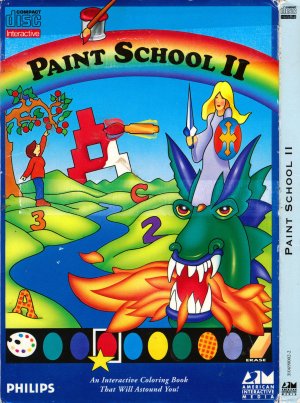 Paint School II Philips CD-i ROM