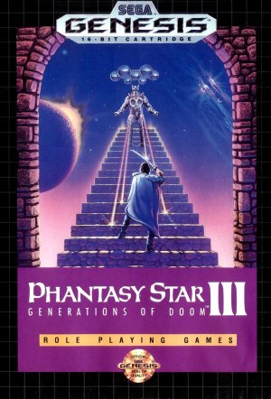 Phantasy Star III: Generations of Doom Sega Genesis ROM