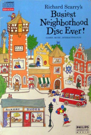 Richard Scarry's Busiest Neighborhood Disc Ever! Philips CD-i ROM