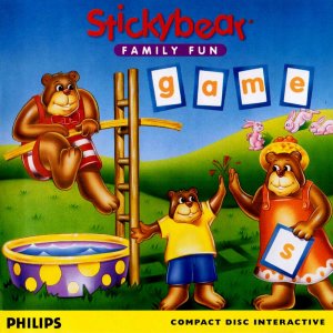 Stickybear Family Fun Game Philips CD-i ROM