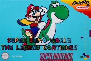 Super Demo World : The Legend Continues SNES ROM