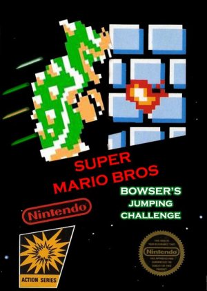 Super Mario Bros Bowser’s Jumping Challenge NES ROM