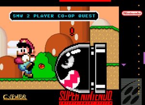 Super Mario World: 2 Player Co-op Quest! SNES ROM