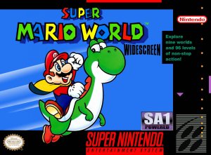 Super Mario World Widescreen SNES ROM