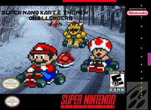 Super Nano Kart 2: The New Challengers SNES ROM