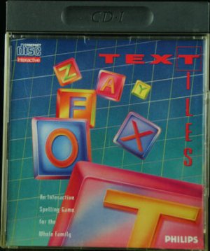 Text Tiles Philips CD-i ROM