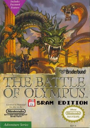 The Battle of Olympus : SRAM Edition NES ROM