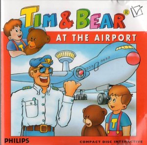 Tim & Bear at the Airport Philips CD-i ROM