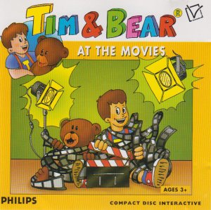 Tim & Bear at the Movies Philips CD-i ROM