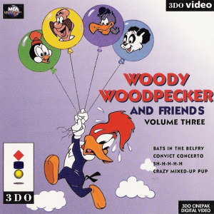 Woody Woodpecker and Friends Volume Three 3do ROM