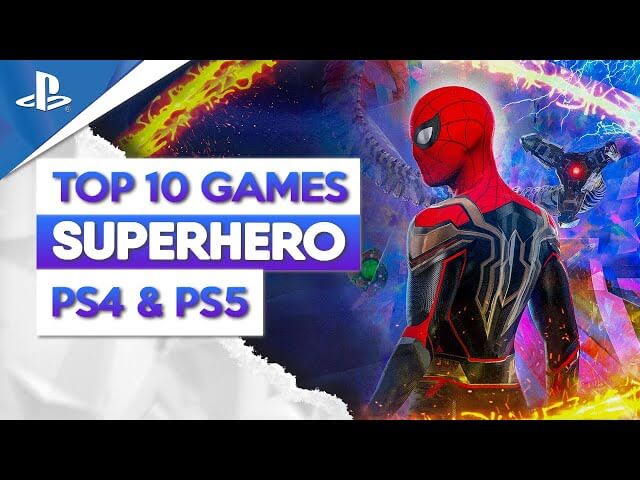 Top 10 Best Superhero Themed Games for PS4 & PS5